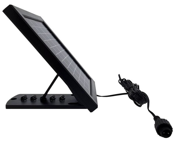 LED Solárny vonkajší reflektor so senzorom LED/20W/5,5V IP44