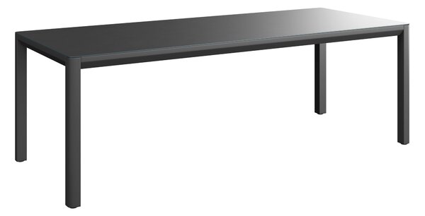 ZÁHRADNÝ STÔL, kov, sklo, 220/74/90 cm Ambia Garden - Online Only záhrada, Online Only