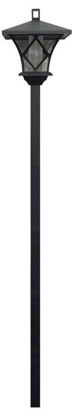LED Solárna vonkajšia lampa 3v1 LED/1,2V 200 mAh IP44 čierna