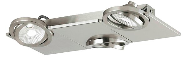 STROPNÉ BODOVÉ LED SVIETIDLO, 42/29/6 cm Eglo - Online Only bytové doplnky, Online Only