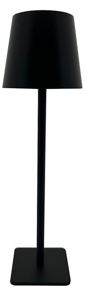 LED stmievateľná dotyková stolná lampa LED/5W/5V USB 1200 mAh čierna