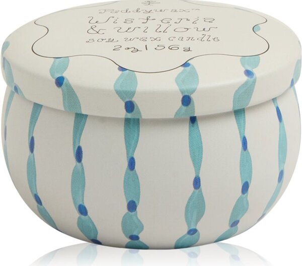 Paddywax Tulip Wisteria & Willow vonná sviečka s viečkom 56 g