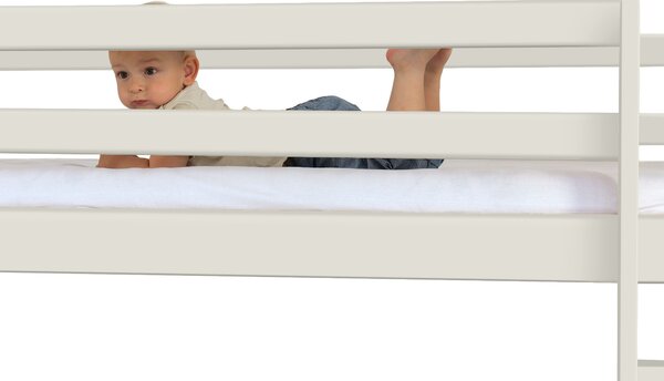 Wilsondo Poschodová posteľ s prístelkou Petra 5 80x180 - kašmír