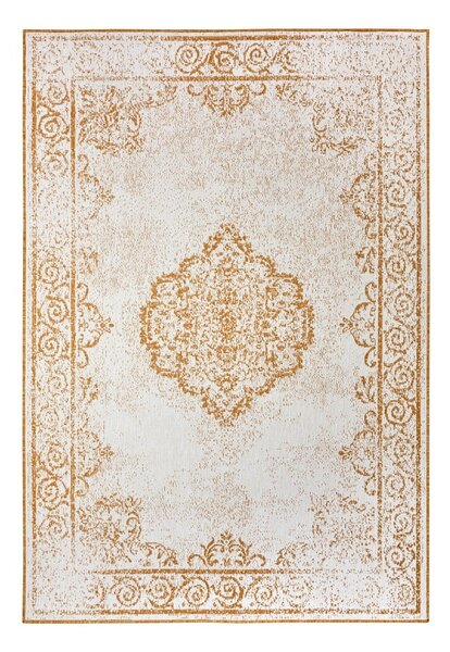 Okrovožlto-biely vonkajší koberec 160x230 cm Cebu - NORTHRUGS