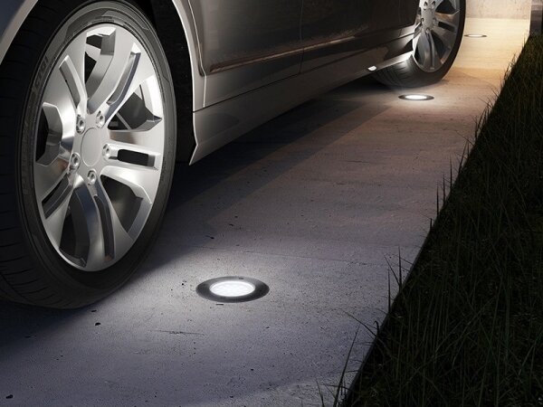 LED Vonkajšie nájazdové svietidlo ROAD LED/0,5W/230V IP67 6000K