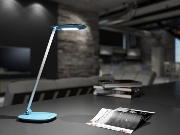 LED Stmievateľná stolná lampa s USB MOANA LED/6W/230V ružová