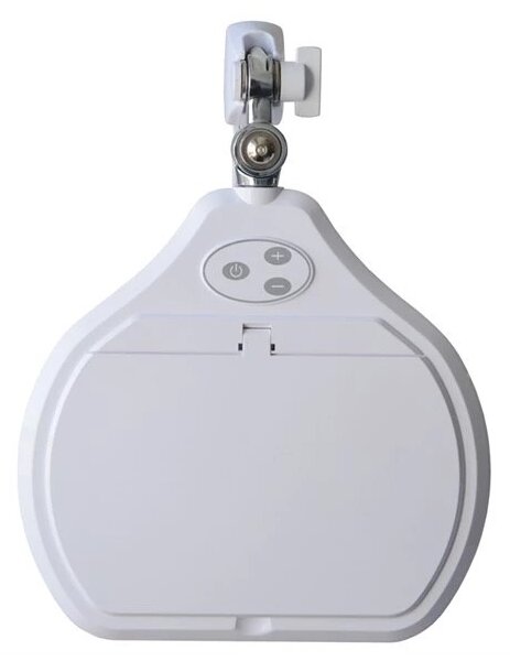 LED Stmievateľná stolná lampa s lupou LED/12W/230V biela