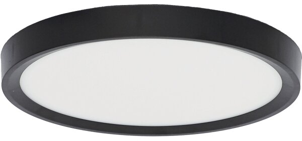 Fulgur 41811 - LED Stropné svietidlo NOMY LED/18W/230V pr. 23 cm čierna