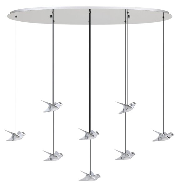 VISIACE LED SVIETIDLO, 116/26/150 cm Eglo - Online Only bytové doplnky, Online Only