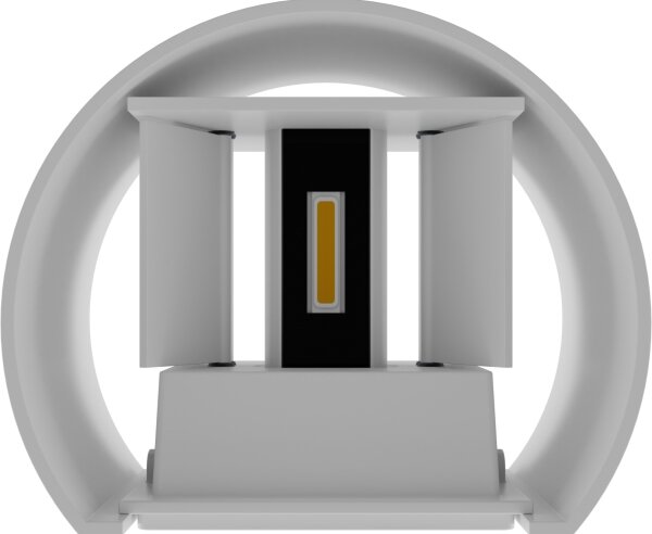APLED - LED Vonkajšie nástenné svietidlo OVAL 2xLED/3W/230V IP65