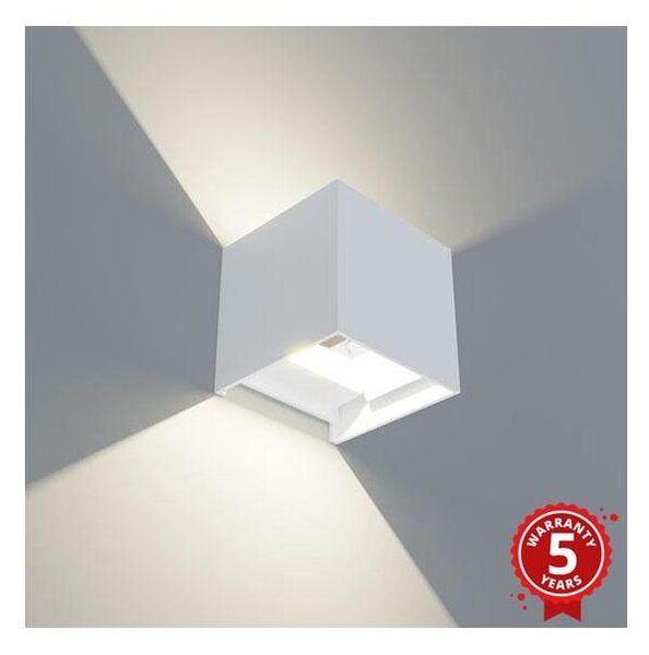 APLED - LED Vonkajšie nástenné svietidlo CUBE 2xLED/3W/230V IP65