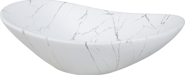 Comad Závěsná skříňka pod umyvadlo Dalia Cashmere Nordic Lena s deskou, košem na prádlo a umyvadlem 120 cm béžová/dub cremona