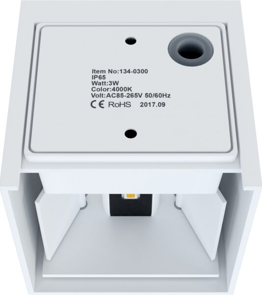 APLED - LED Vonkajšie nástenné svietidlo CUBE 2xLED/3W/230V IP65