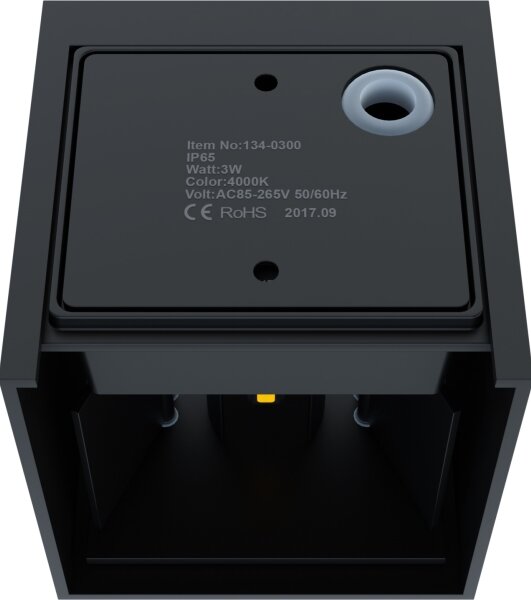 APLED - LED Vonkajšie nástenné svietidlo CUBE 2xLED/3W/230V IP65