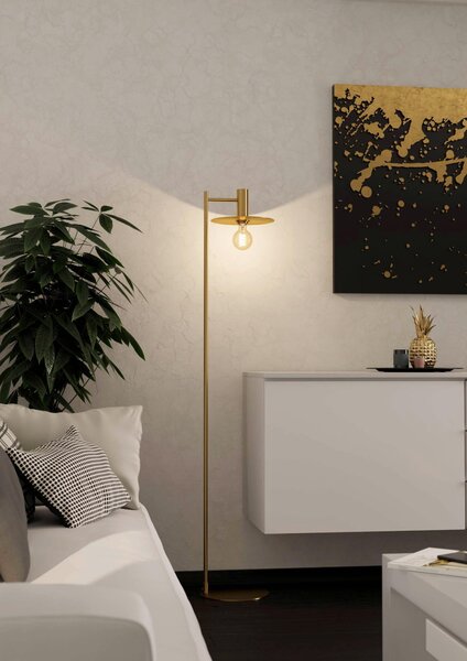 STOJACIA LAMPA, 27/25/156 cm Eglo - Online Only bytové doplnky, Online Only