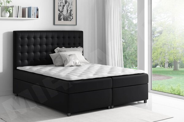 Mirjan24 Posteľ kontinentálna Alfi, Rozmer postele: 120x200, Dostupné poťahy: Manila 09 5903211153334