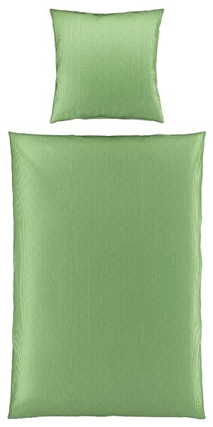 OBOJSTRANNÁ POSTEĽNÁ BIELIZEŇ, satén, svetlozelená, 155/220 cm Bio:Vio - Online Only bytové doplnky, Online Only