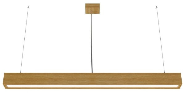 APLED - LED Luster na lanku LOOK LED/36W/230V 4000K 120 cm dub