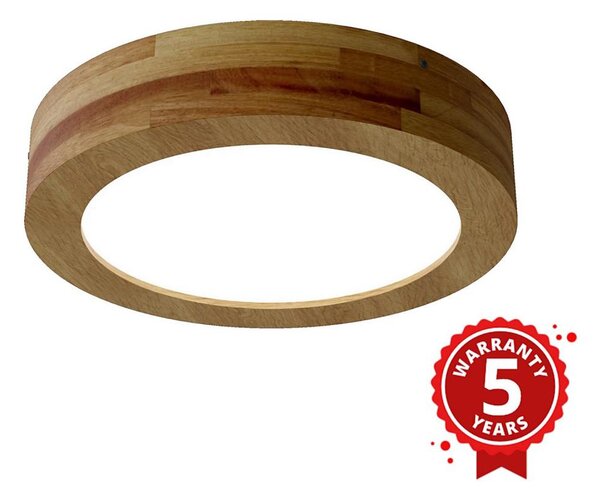 APLED - LED Stropné svietidlo RONDO LED/24W/230V pr. 30 cm dub