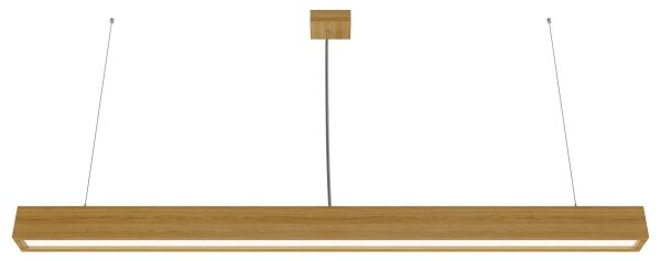 APLED - LED Luster na lanku LOOK LED/48W/230V 4000K 150 cm dub