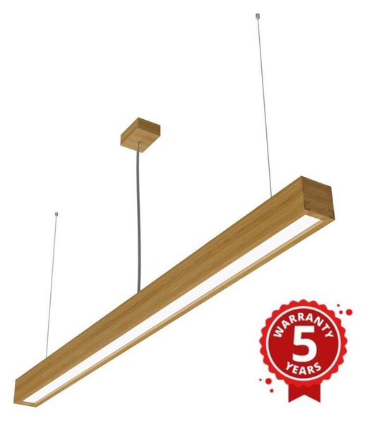 APLED - LED Luster na lanku LOOK LED/48W/230V 4000K 150 cm dub