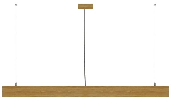 APLED - LED Luster na lanku LOOK LED/36W/230V 4000K 120 cm dub