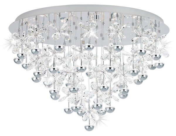 STROPNÉ LED SVIETIDLO, 78/52,5 cm Eglo - Online Only bytové doplnky, Online Only