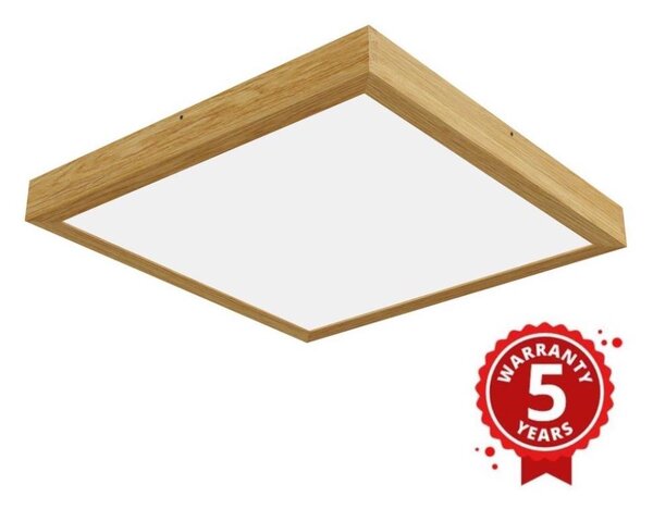 APLED - LED Prisadený panel QUADRA LED/40W/230V dub