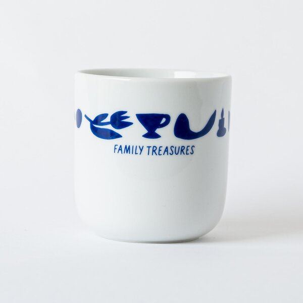 Porcelánový hrnček Family Treasures no. 3 / 270 ml