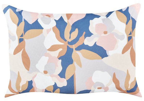 Sada 2 záhradných vankúšov viacfarebná polyester 40 x 60 cm kvetinový vzor moderný štýl vonkajšie dekorácie vodoodolná