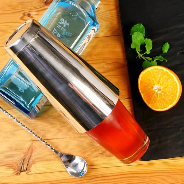Bar@drinkstuff Profesionálny Boston šejker 800ml