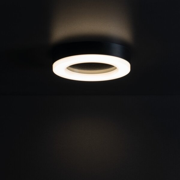 Kanlux 31490 - LED Vonkajšie stropné svietidlo TURA LED/15W/230V 4000K IP65 čierna