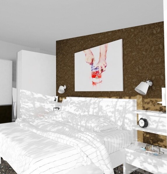 RED - Design Rendl - R11976 - Nástenná lampička JERSEY 1xE27/42W/230V