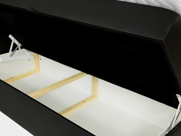 Mirjan24 Kontinentálna posteľ Limbo, Rozmer postele: 120x200, Dostupné poťahy: ekokoža Soft 017 (biela) 5902928362831