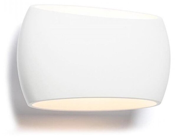 RED - Design Rendl - R12365 - Nástenné svietidlo VERITA 1xE27/33W/230V biela