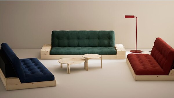 Zelená rozkladacia pohovka 196 cm Base – Karup Design