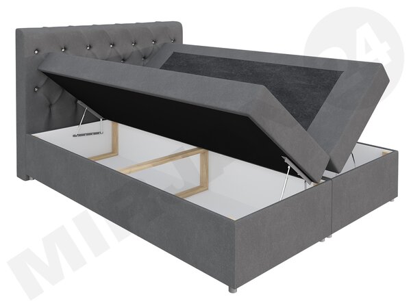 Mirjan24 Posteľ kontinentálna Balicci, Rozmer postele: 120x200, Dostupné poťahy: Primo 8813 5902928150544
