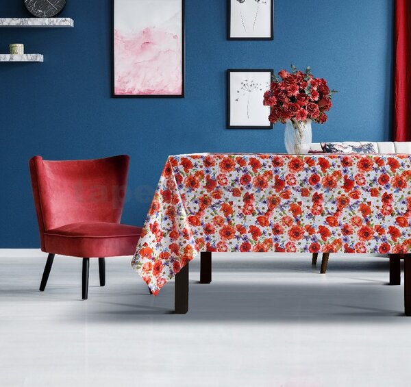 Obrus PVC 5744710, metráž, 20 m x 140 cm, vlčie maky, IMPOL TRADE