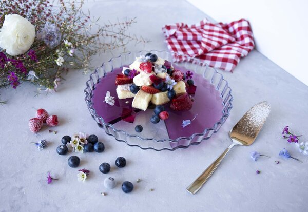 OCUISINE Sklenená zapékacia forma na koláč OCUISINE 27cm, borosilikát