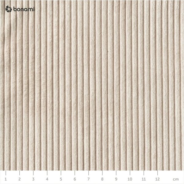 Biela menčestrová rozkladacia pohovka 244 cm Base – Karup Design