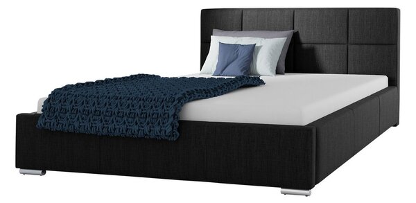 Mirjan24 Čalúnená posteľ Alita, Rozmer postele: 140x200, Dostupné poťahy: ekokoža Soft 017 (biela) 5902928046304