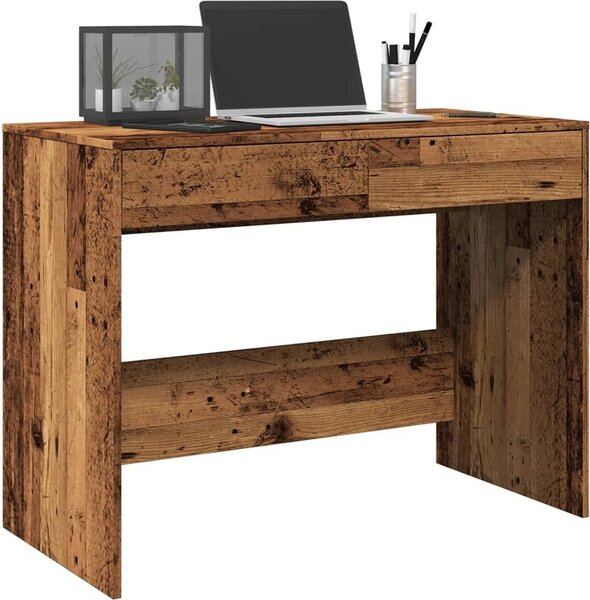 Maison Exclusive – písací stôl v štýle starého dreva 101 x 50 x 76,5 cm drevený materiál