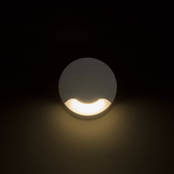 RED - Design Rendl-R12615 - LED Vonkajšie vstavané svietidlo KICK LED/1W/230V IP54