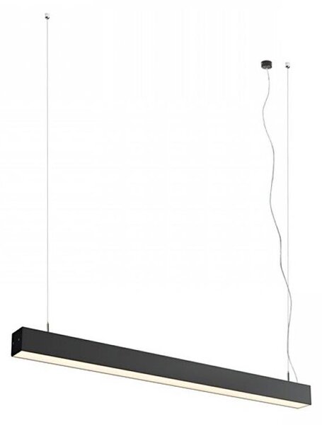RED - Design Rendl - R12721 - LED Luster na lanku PESANTE LED/40W/230V čierna