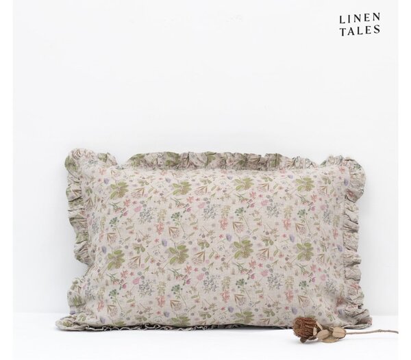 Ľanová obliečka na vankúš 50x70 cm Botany 2 – Linen Tales