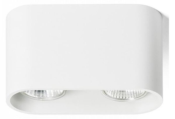RED - Design Rendl - R12732 - Bodové svietidlo MANTOVA 2xGU10/35W/230V biela
