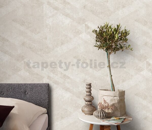 Vliesové tapety na stenu HIT2 10353-02, rozmer 10,05 m x 0,53 m, ArtDeco krémové, Erismann