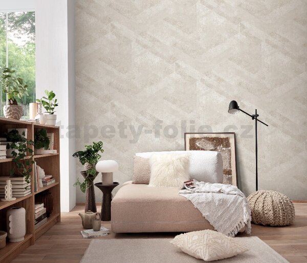 Vliesové tapety na stenu HIT2 10353-02, rozmer 10,05 m x 0,53 m, ArtDeco krémové, Erismann