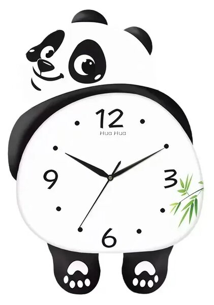 Pandatime™ Tanečná Panda Led Nástenné Hodiny