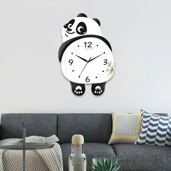 Pandatime™ Tanečná Panda Led Nástenné Hodiny